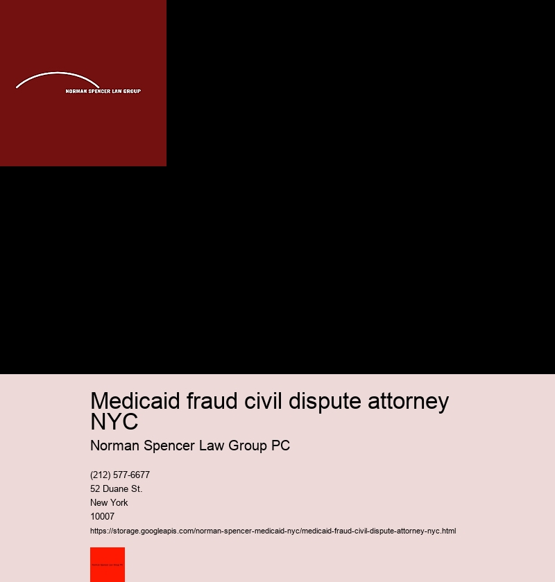 How to Use the Services of a Medicaid Fraud Attorney for Your Case in NYC
