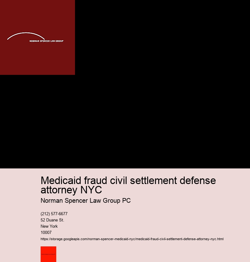 What are the Legal Responsibilities of a Medicaid Fraud Attorney in NYC?