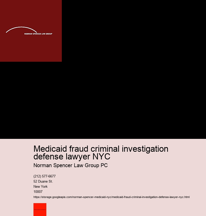How to Use the Services of a Medicaid Fraud Attorney for Your Case in NYC